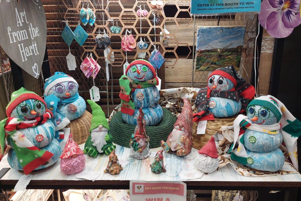 Handmade Holiday Decor: Snowmen, Gnomes & Ornaments (at Country Flair and on&nbsp;Etsy)