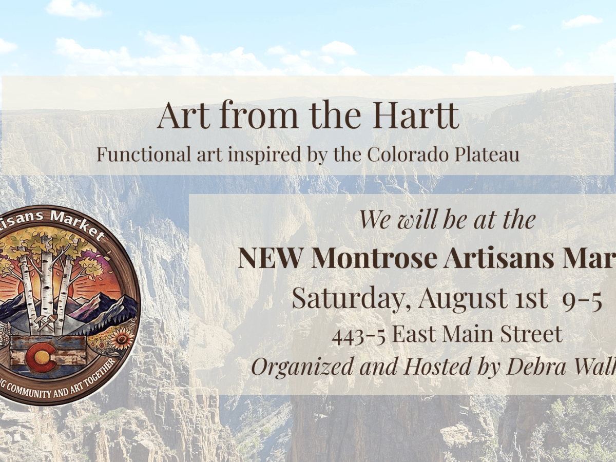 Join Us Downtown: Montrose Artisans Market Grand Opening August&nbsp;1st